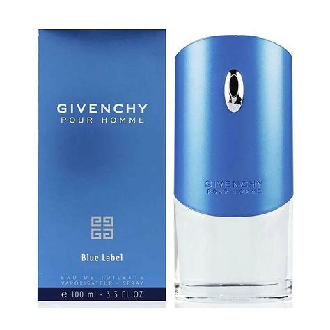 givenchy blue label for men|givenchy pour homme blue label.